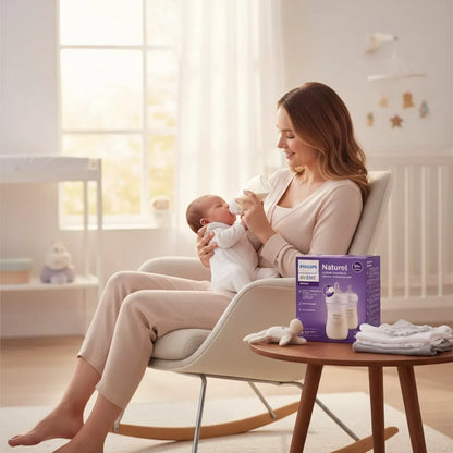 Tetero Avent Natural 9oz x 2 | Alimentación Natural para Bebé