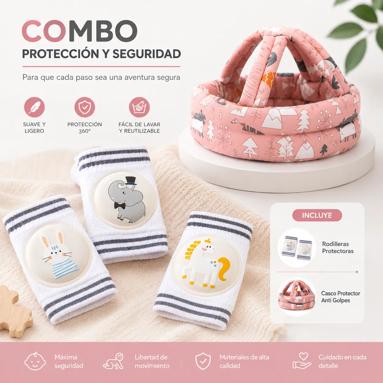 Combo Protección y Seguridad para Bebé