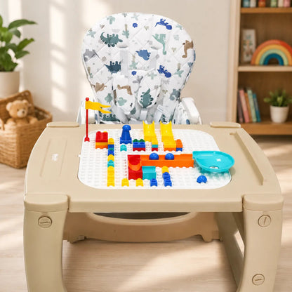Comedor Escritorio con Bolsa de Legos 2 en 1