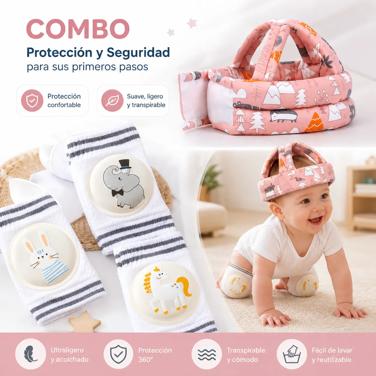 Combo Protección y Seguridad para Bebé