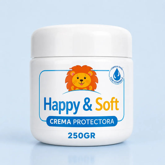 Crema Protectora Happy Soft 250gr | Cuidado y Protección para Bebé