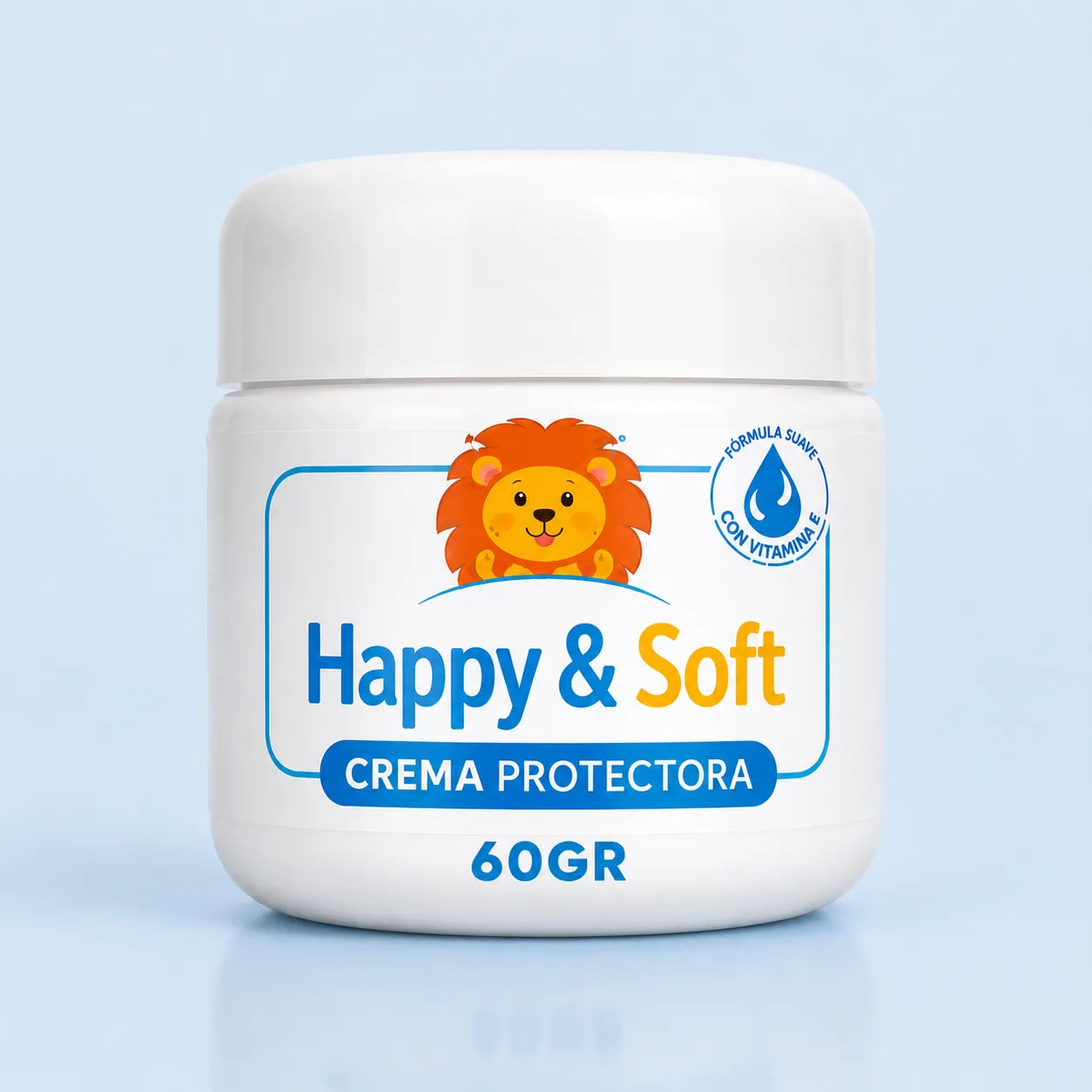 Crema Protectora Happy Soft 60gr | Cuidado y Protección para Bebé