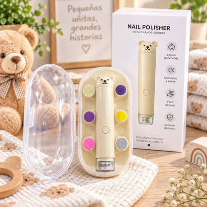 Lima Eléctrica para Uñas de Bebé