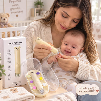 Lima Eléctrica para Uñas de Bebé