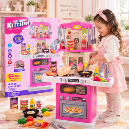 Cocina Infantil Modern Kitchen 64 Piezas