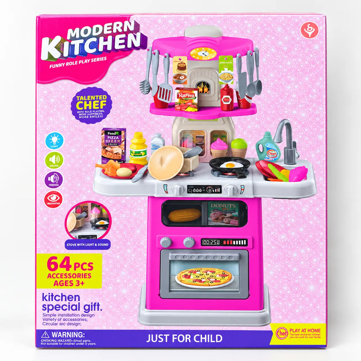 Cocina Infantil Modern Kitchen 64 Piezas