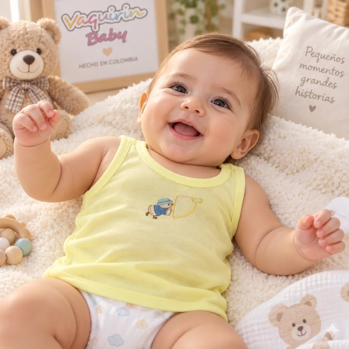 Set de Camisetas Esqueleto para Bebé Vaquirín Baby
