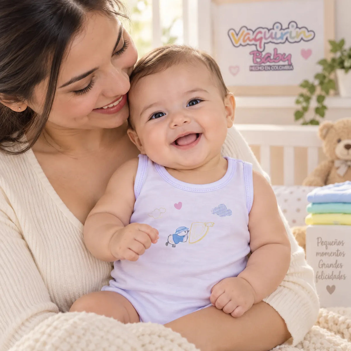 Set de Camisetas Esqueleto para Bebé Vaquirín Baby