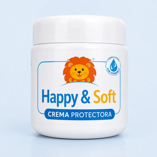 Crema Protectora Happy Soft 500gr | Cuidado y Protección para Bebé