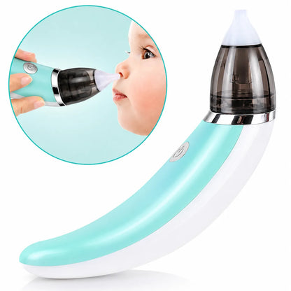Aspirador Nasal Eléctrico HENHR1228 | Limpieza Suave y Práctica para Bebé