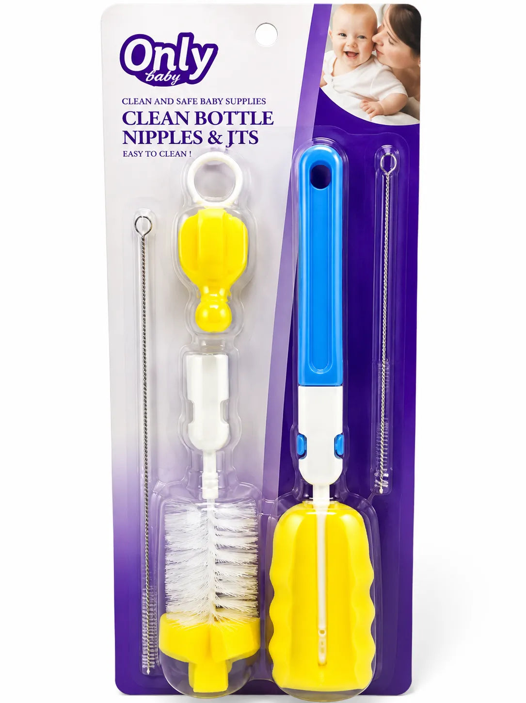 Cepillo Lava Tetero Only Baby A-71