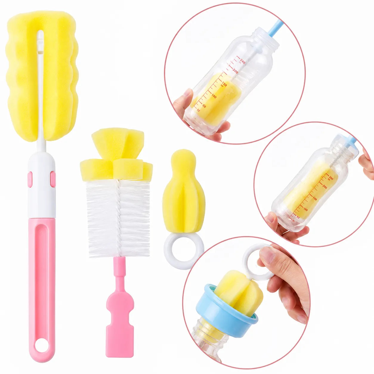 Cepillo Lava Tetero Only Baby A-71