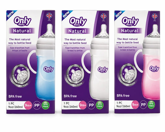 Tetero Only Baby Natural 8oz / 260ml | Alimentación para Bebé