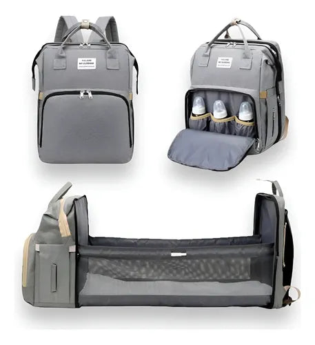 Pañalera con Cambiador Morral Maternal Multifuncional