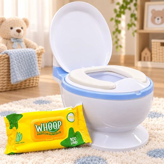 Bacín Infantil Tipo Inodoro con Sonido
