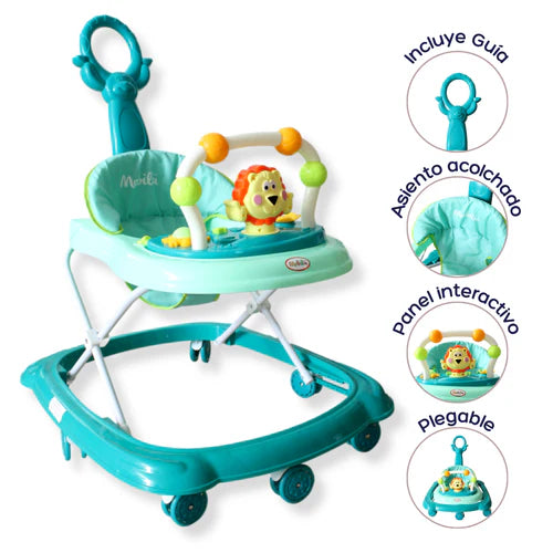 Caminador para Bebé Ref. BBW512-LION | Andadera con Manija de Empuje