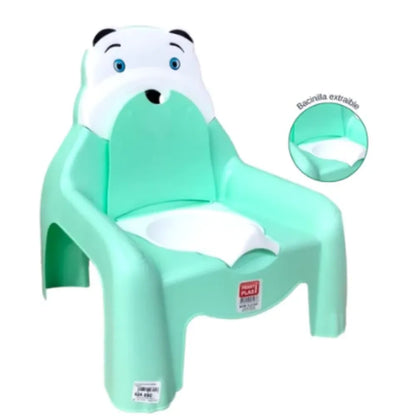 Bacín infantil Praktiplas Oso