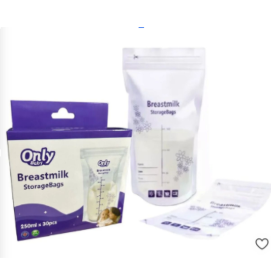 Bolsas de almacenamiento de leche materna 250 ml x 30 unidades
