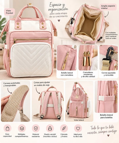 Pañalera Morral Maternal Multifuncional