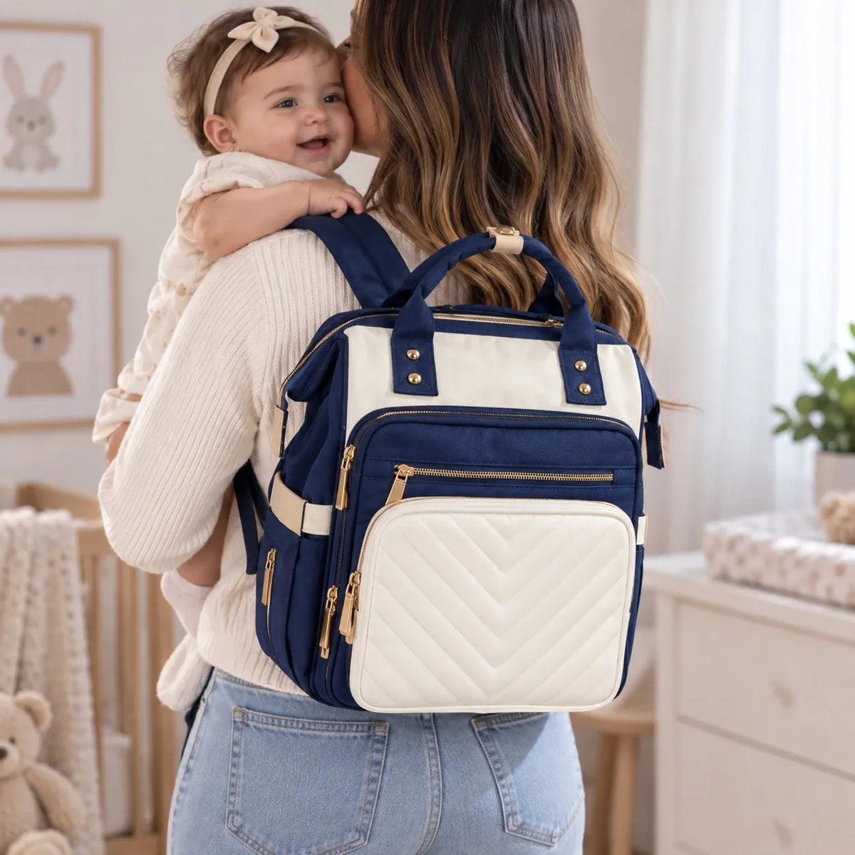 Pañalera Morral Maternal Multifuncional