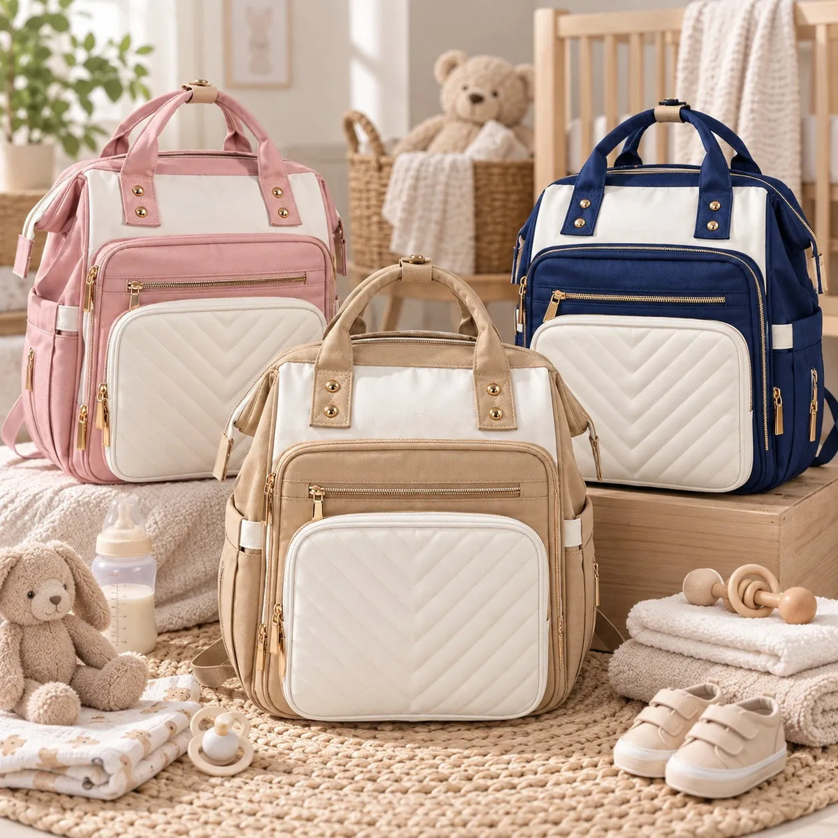 Pañalera Morral Maternal Multifuncional