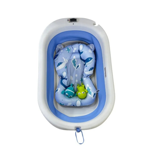Bañera para Bebé Ref. BTM-600 | Tina con Termómetro y Accesorios