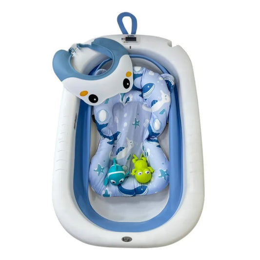 Bañera para Bebé Ref. BTM-700 | Tina con Termómetro y Accesorios