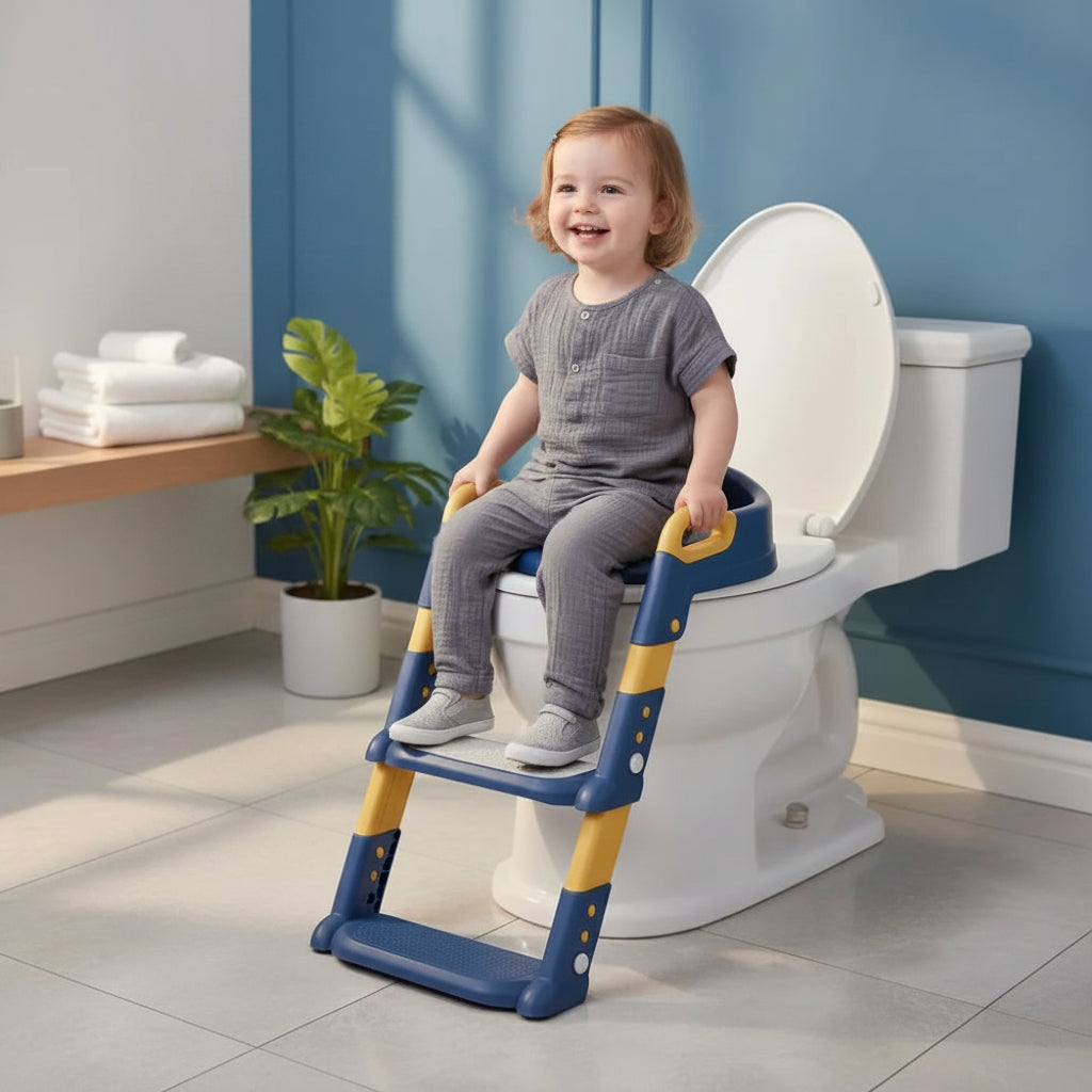 (no la veo en el escel )Escalera para baño entrenamiento niños