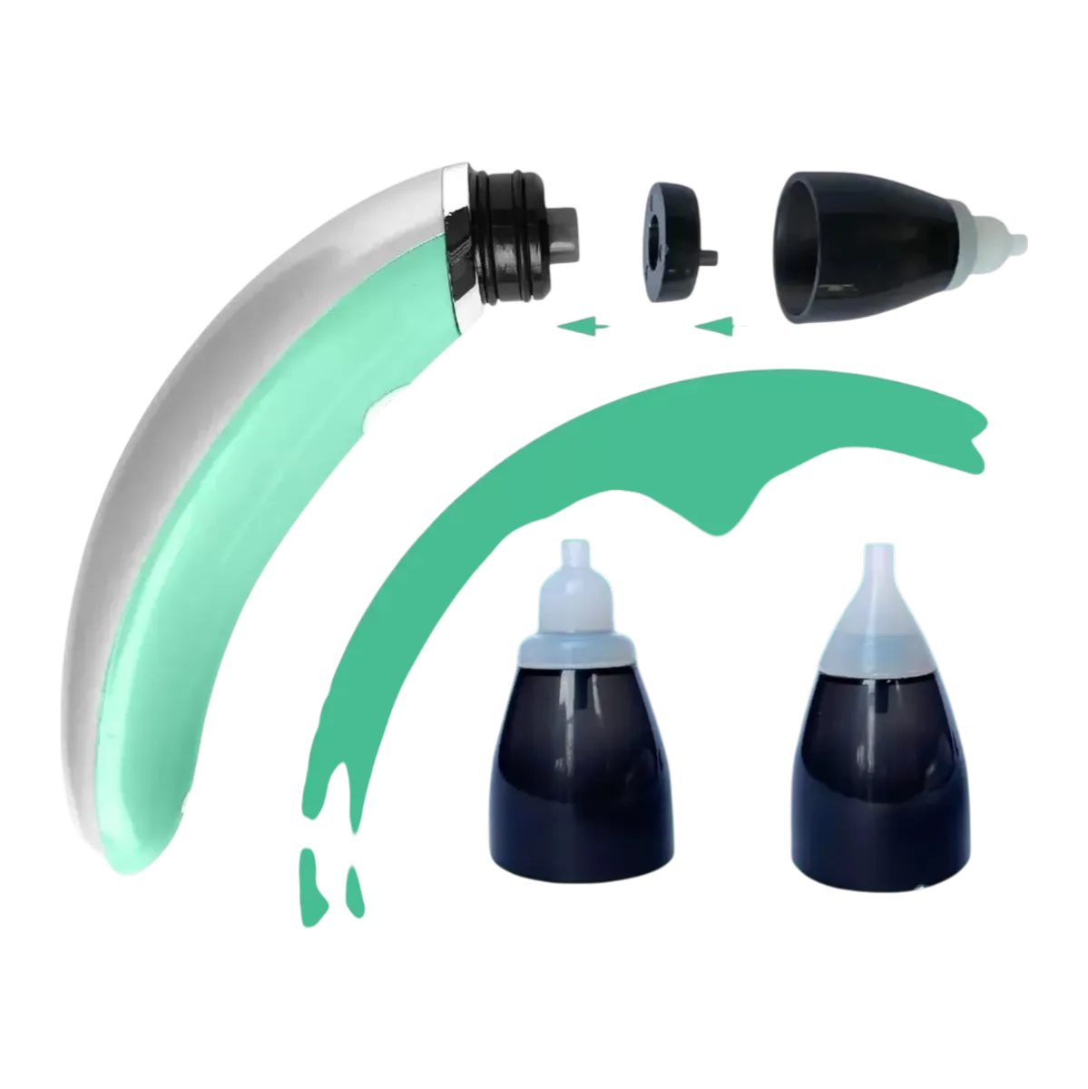 Aspirador Nasal Eléctrico HENHR1228 | Limpieza Suave y Práctica para Bebé