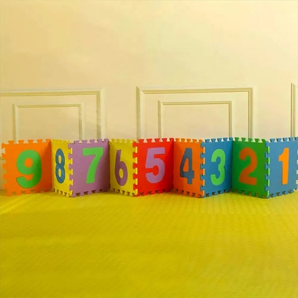 Tapete Foamy Rompecabezas Infantil | Piso Didáctico para Bebé y Niños